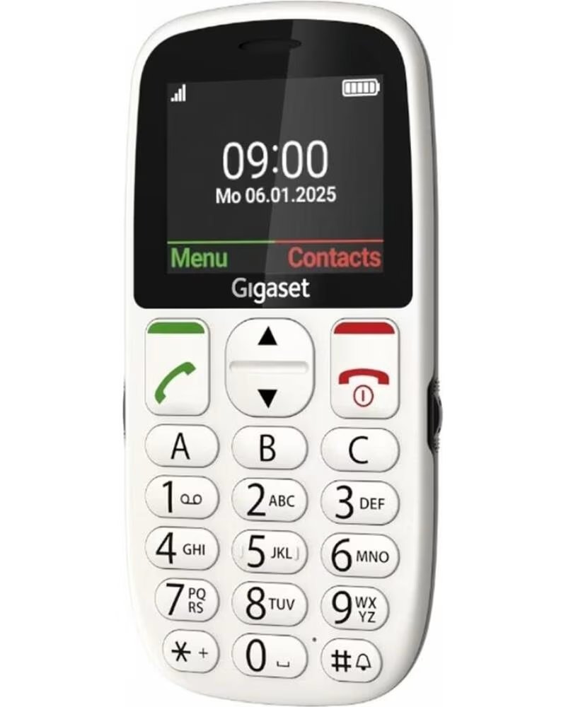 GIGASET Telefono movil gl395 blanco para mayores