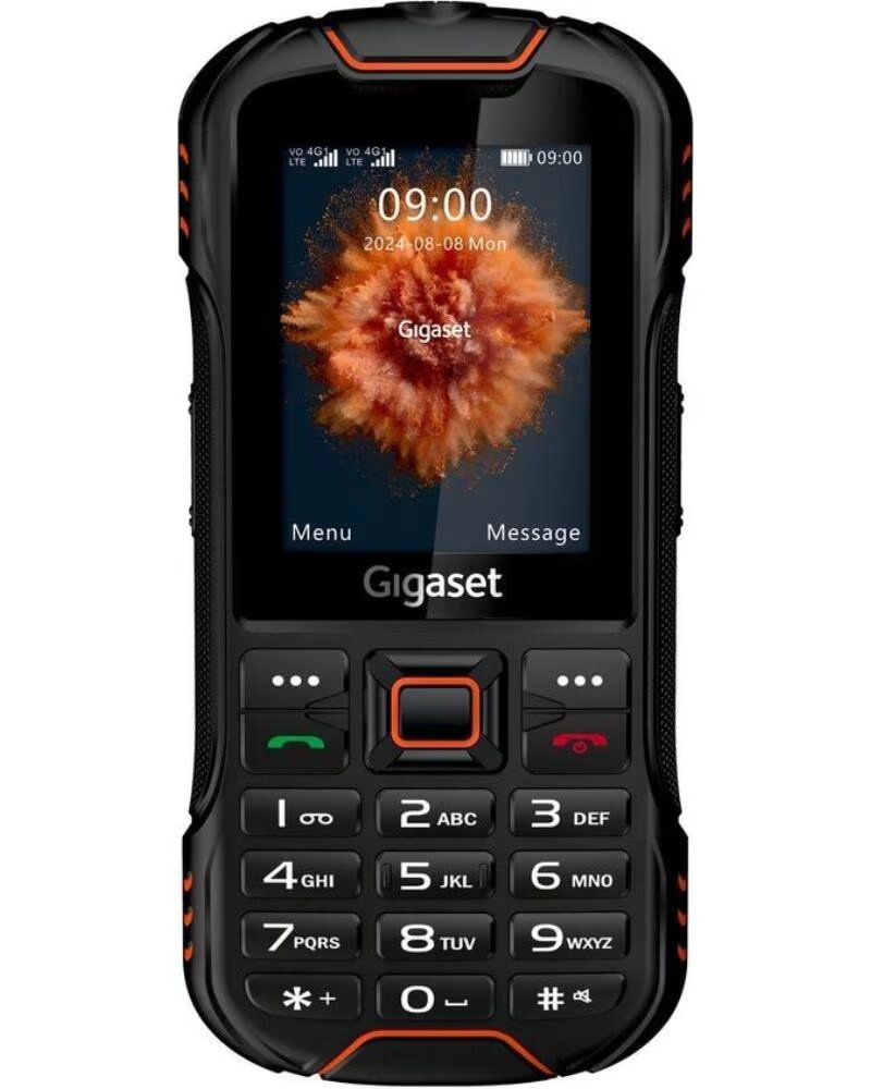 GIGASET Telefono movil rugerizado glx8 plus negro