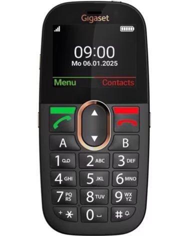 GIGASET Telefono movil gl695 4g negro