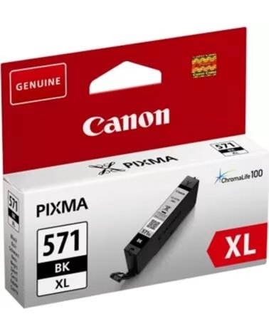 CANON Cartucho de Tinta Original CLI-571XL Alta Capacidad- Negro