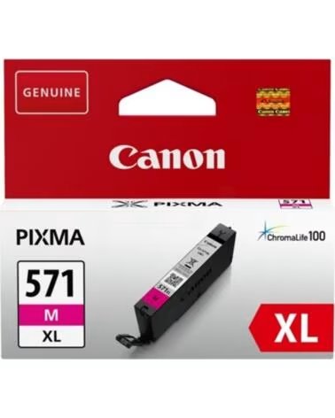 CANON Cartucho de Tinta Original CLI-571MXL Alta Capacidad- Magenta