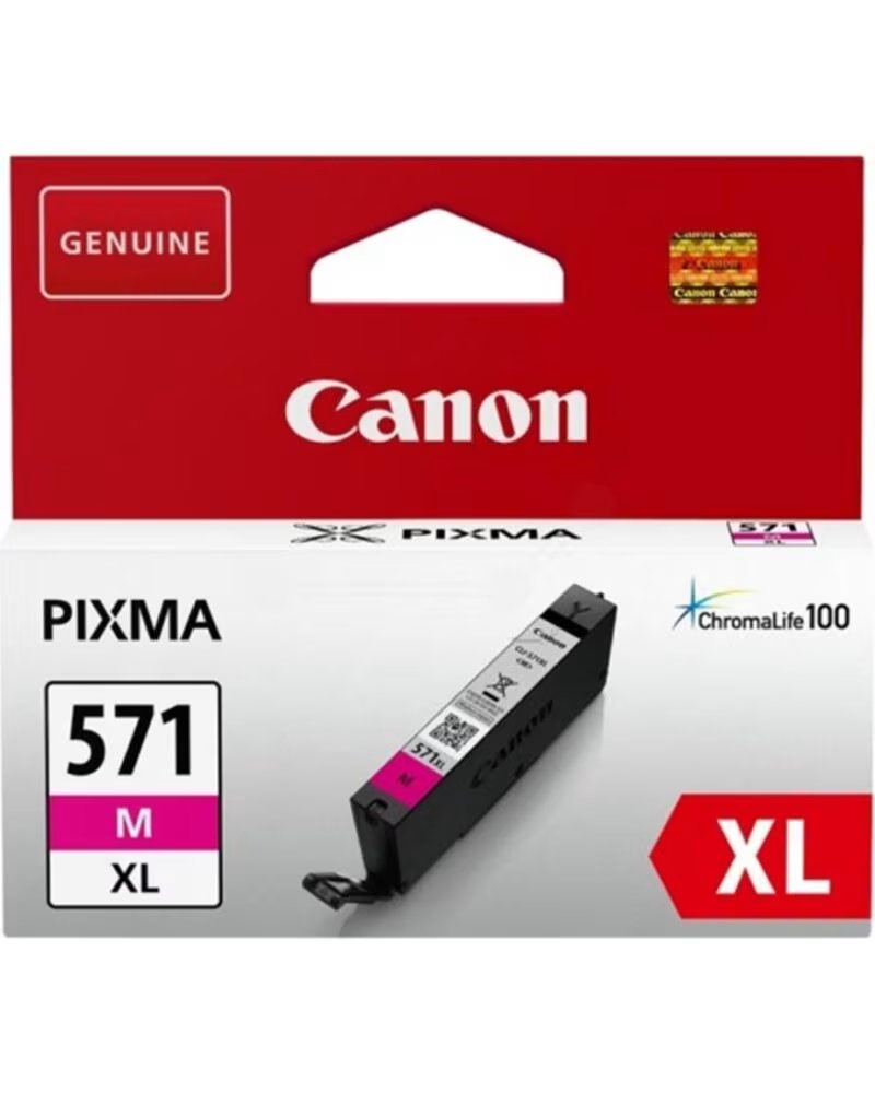 CANON Cartucho de Tinta Original CLI-571MXL Alta Capacidad- Magenta