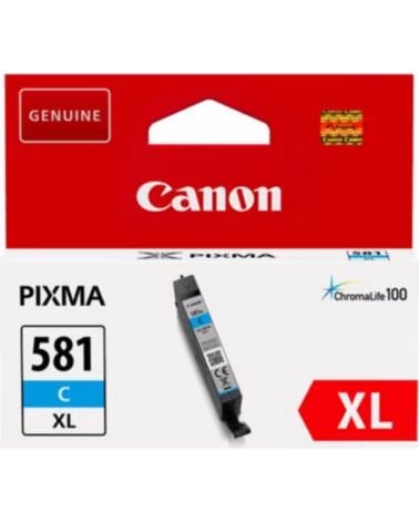 CANON Cartucho de Tinta Original CLI-581CXL Alta Capacidad- Cian