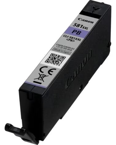 CANON Cartucho tinta cli 581 pb xxl photo blue pixma tr7550 - tr8550 - ts6150 - ts6151 - ts8150 - ts8151 - ts8152 - ts9150 - ts9