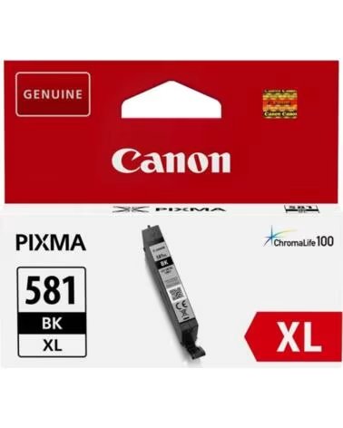 CANON Cartucho de Tinta Original CLI-581BKXL Alta Capacidad- Negro