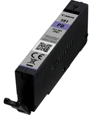 CANON Cartucho tinta cli 581 pb photo blue pixma tr7550 - tr8550 - ts6150 - ts6151 - ts8150 - ts8151 - ts8152 - ts9150 - ts9155