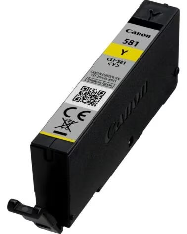 CANON Cartucho tinta cli 581 y amarillo pixma tr7550 - tr8550 - ts6150 - ts6151 - ts8150 - ts8151 - ts8152 - ts9150 - ts9155