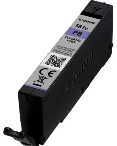 CANON Cartucho tinta cli 581 pb xl photo blue pixma tr7550 - tr8550 - ts6150 - ts6151 - ts8150 - ts8151 - ts8152 - ts9150 - ts91