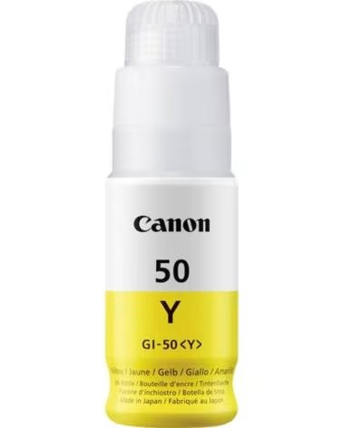 CANON Botella tinta gi - 50y amarillo 70ml 7700 paginas