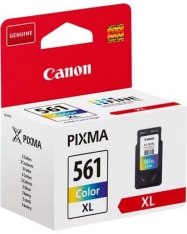 CANON Cartucho de Tinta Original CL-561XL Alta Capacidad- Tricolor