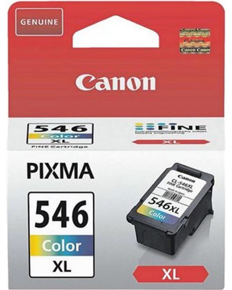 CANON Cartucho de Tinta Original CL-546XL Alta Capacidad- Tricolor