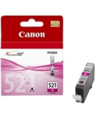 CANON Cartucho tinta cli 521m magenta 9ml pixma 3600 - 4600 - 4700 - mp540 - 550 - 560 - 620 - 630 - 640 - 980 - mx860 - 870