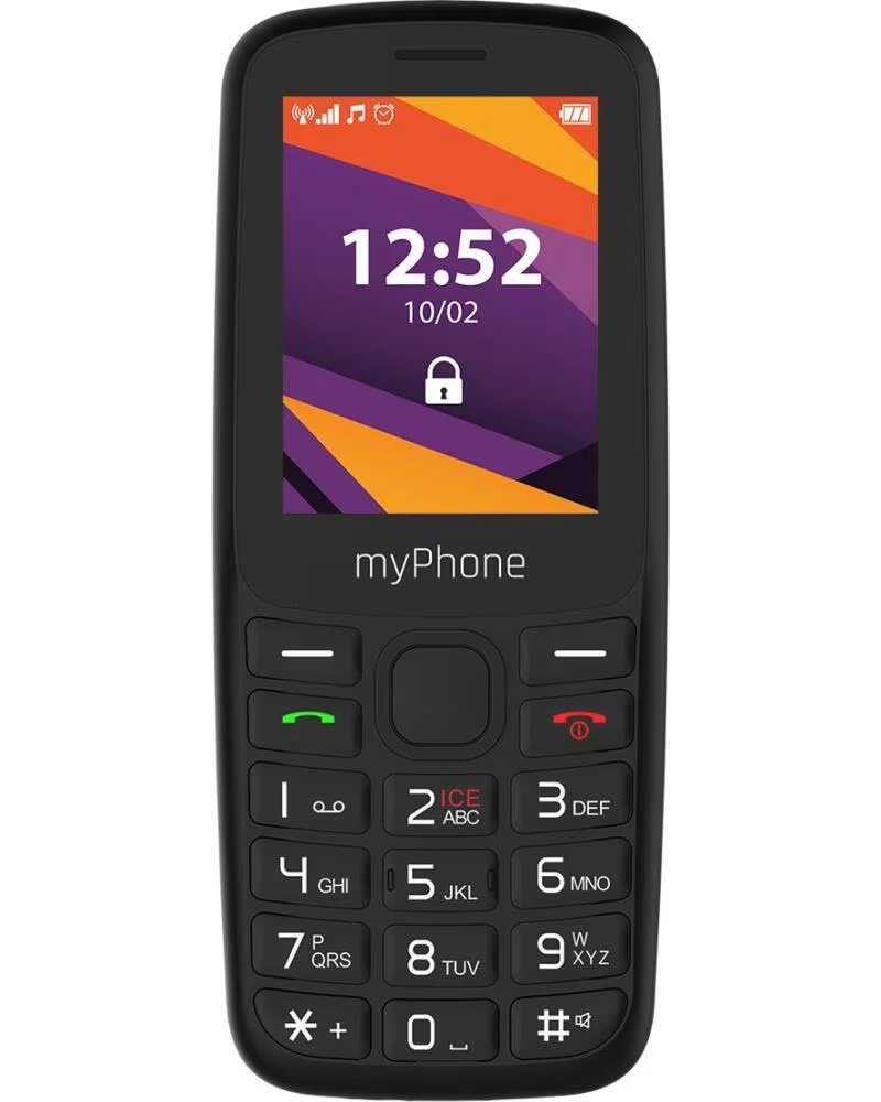 MYPHONE Telefono movil 6410 2 4 pulgadas - 4g - negro