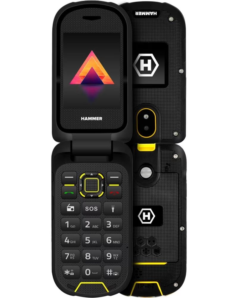 HAMMER Telefono movil bow 2 4 pulgadas 48mb black