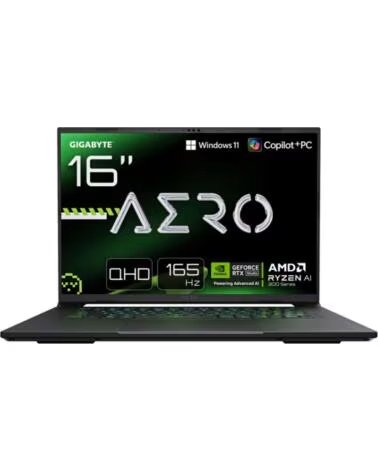 GIGABYTE LAPTOP 1VH93PTC94AH 16" QHD 165HZ AMD RYZEN AI 7 16GB SSD 1TB