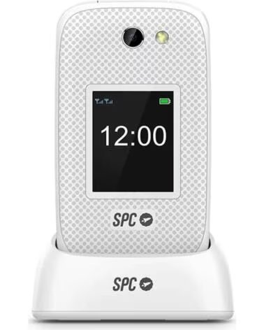 SPC TELEMÓVEL 2337N HARMONY 2 4G BRANCO DOBRÁVEL DUAL SIM 28 POLEGADAS BLUETOOTH BASE DE CARREGAMENTO