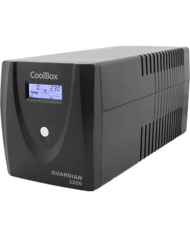 COOLBOX Sai guardian - 3 1200va lcd 4 enchufes schuko