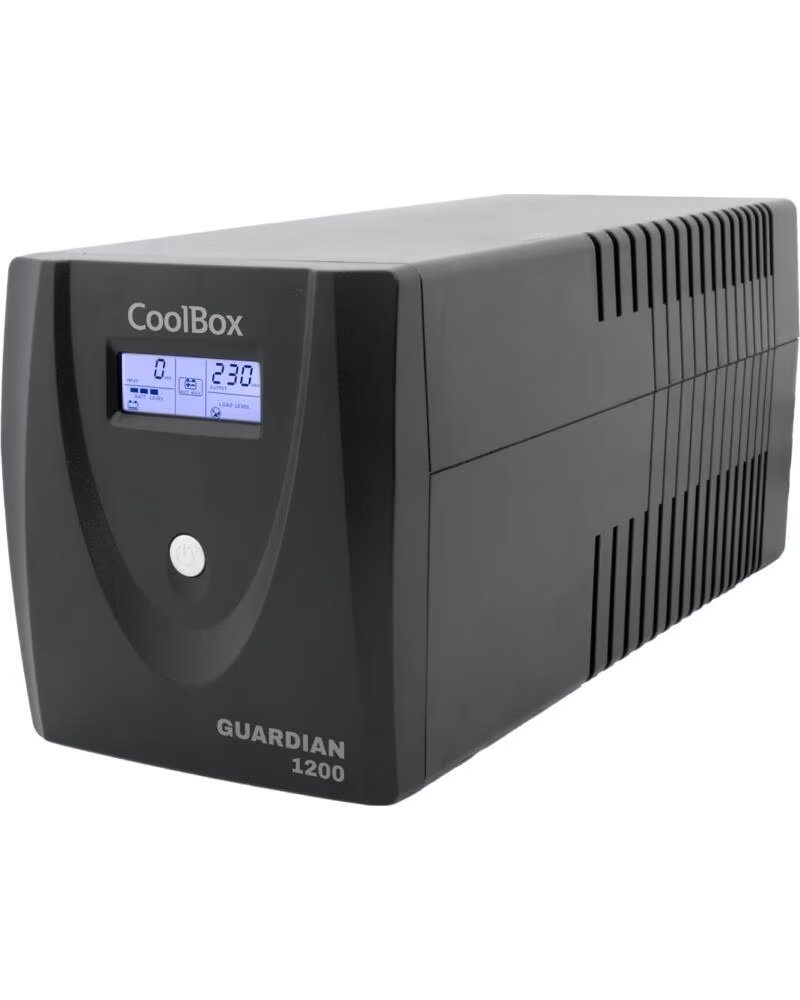 COOLBOX Sai guardian - 3 1200va lcd 4 enchufes schuko