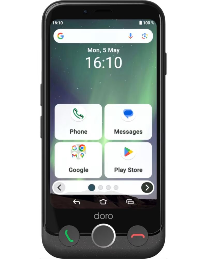 DORO Movil aurora a10 4 - 64gb graphite