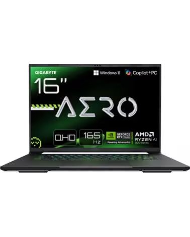 GIGABYTE Portatil aero x16 1wh93esc64 rai7 - 350 - 32gb - ssd 1tb - rtx 5070 8gb - 16 pulgadas qhd - w11h