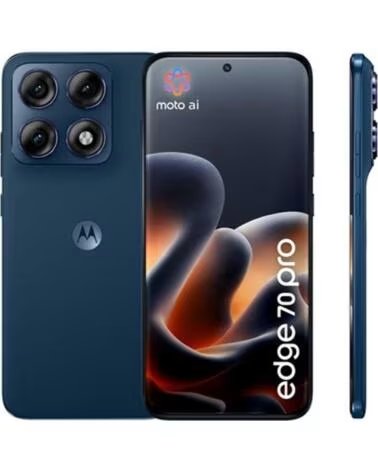 MOTOROLA Movil moto edge 70 pro 5g 12 - 512gb azul