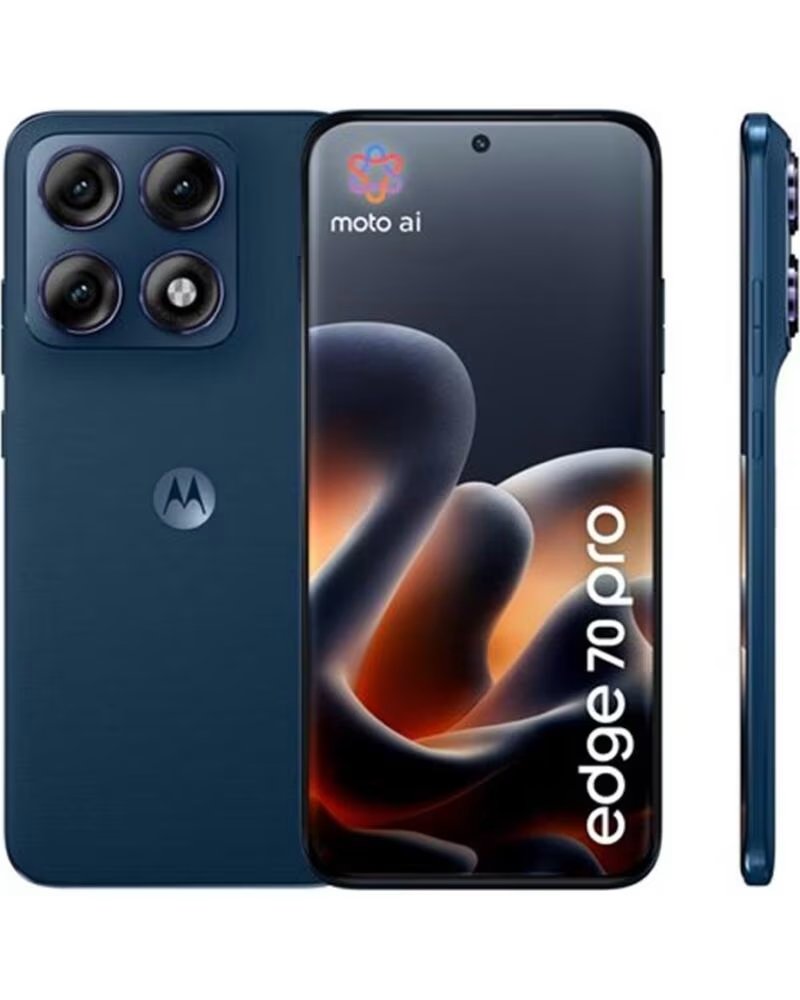 MOTOROLA Movil moto edge 70 pro 5g 12 - 512gb azul