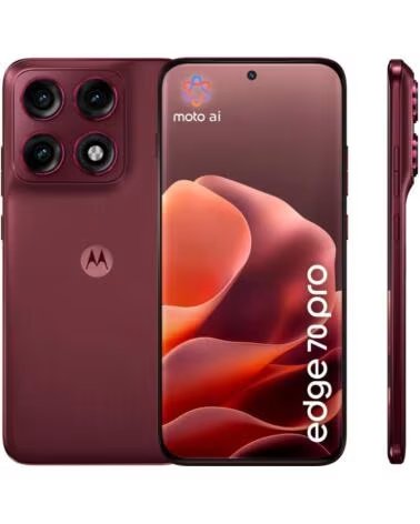 MOTOROLA Movil moto edge 70 pro 5g 12 - 512gb rojo