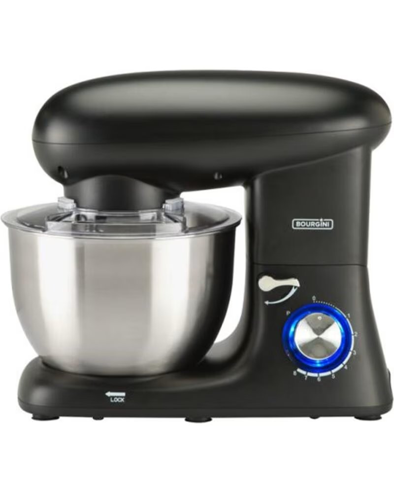 BOURGINI Amasadora kitchen chef plus 5 52l negra