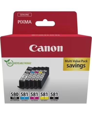 CANON Multipack pgi - 580 pgbk cli - 581 cymbk