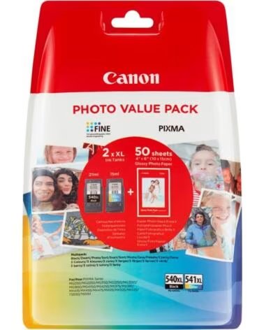 CANON Multipack pg - 540l - cl - 541xl papel fotografico