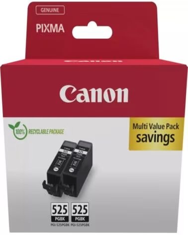CANON Pack cartucho tinta pgi - 525pgbk