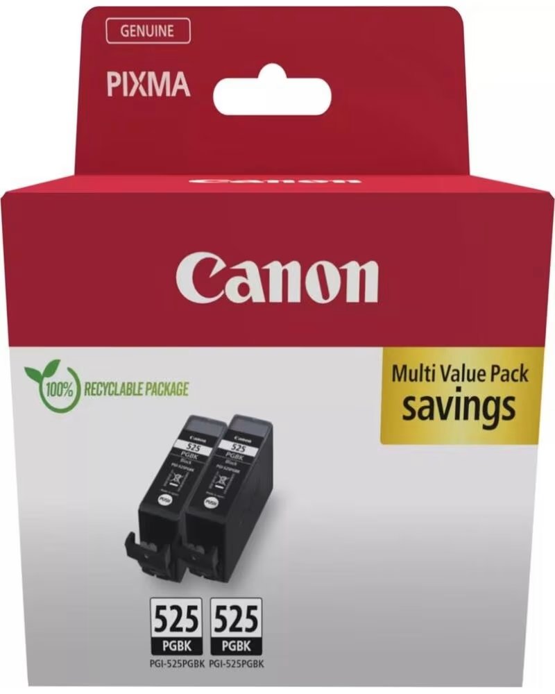 CANON Pack cartucho tinta pgi - 525pgbk