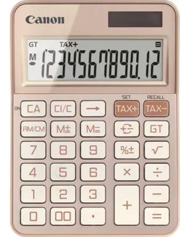 CANON Calculadora sobremesa ks - 125kb - rg emea hb 12 digitos oro rosa