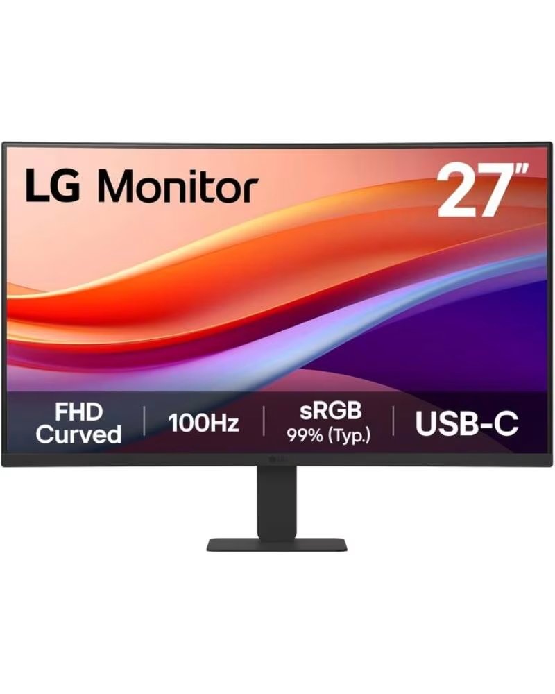 LG Monitor Curvo 27U421A-B 27- Full HD- Negro