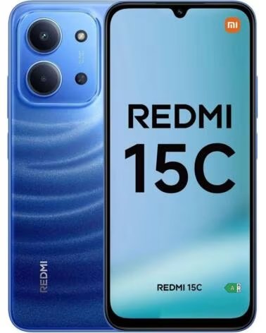 XIAOMI Smartphone Redmi 15C 4GB- 128GB- 6 9- Azul
