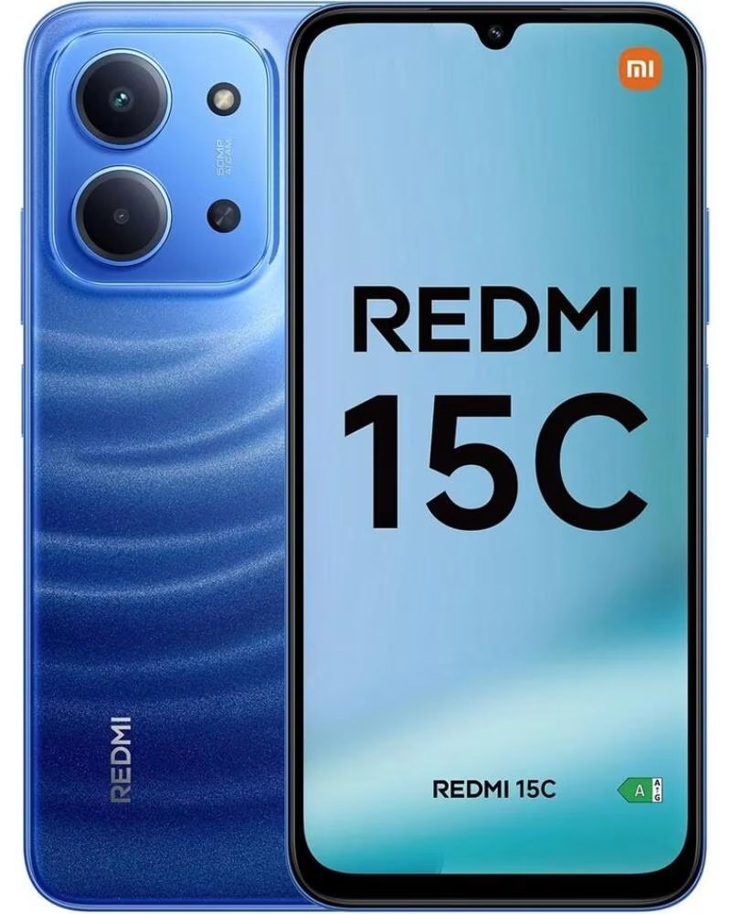 XIAOMI Smartphone Redmi 15C 4GB- 128GB- 6 9- Azul