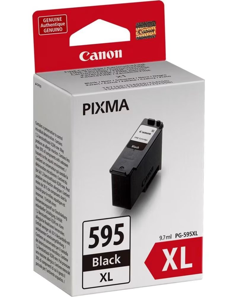 CANON Cartucho de Tinta Original PG-595XL Alta Capacidad- Negro
