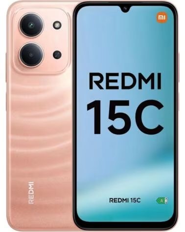 XIAOMI Smartphone Redmi 15C 4GB- 128GB- 6 9- Naranja
