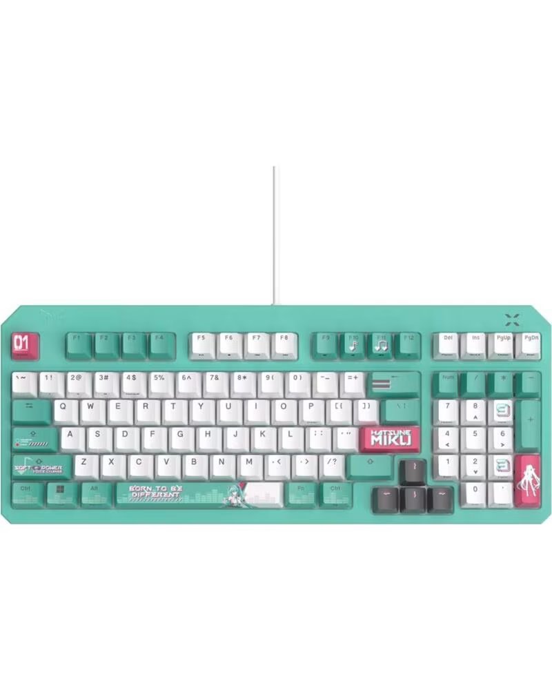 ASUS Teclado tuf gaming k3 gen ii hatsune miku edition rgb