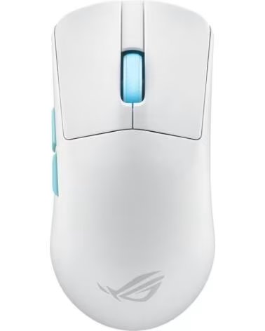 ASUS Raton inalambrico gaming rog harpe ace aim lab edition blanco