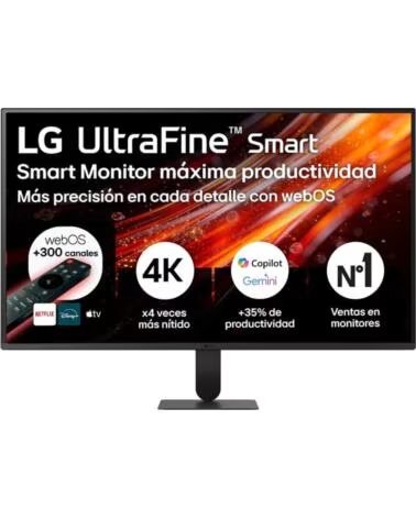LG Smart Monitor Ultrafine 32U701SB-B 31 5- 4K- Multimedia- Smart TV- Negro