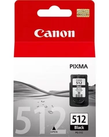 CANON Cartucho de Tinta Original PG-512 Alta Capacidad- Negro