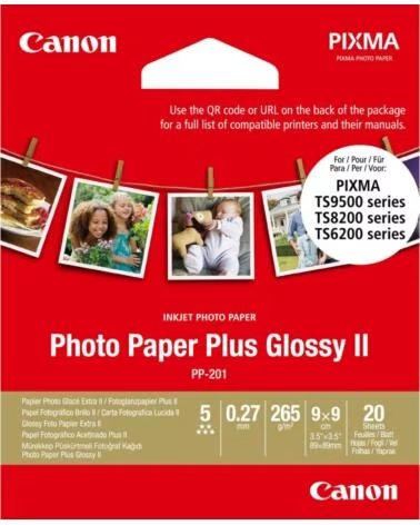 CANON Papel foto pp - 201 2311b070 9x9 - 20 hojas