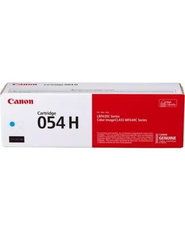 CANON Toner 054h cian 2300 pag lbp622 - mf641 - mf644 - lbp621 - lbp623 - mf641 - mf643 - mf645