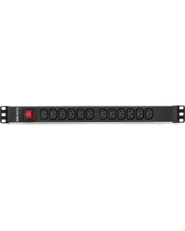 SALICRU Regleta para rack 19 pulgadas sps pdu 12 tomas iec interruptor