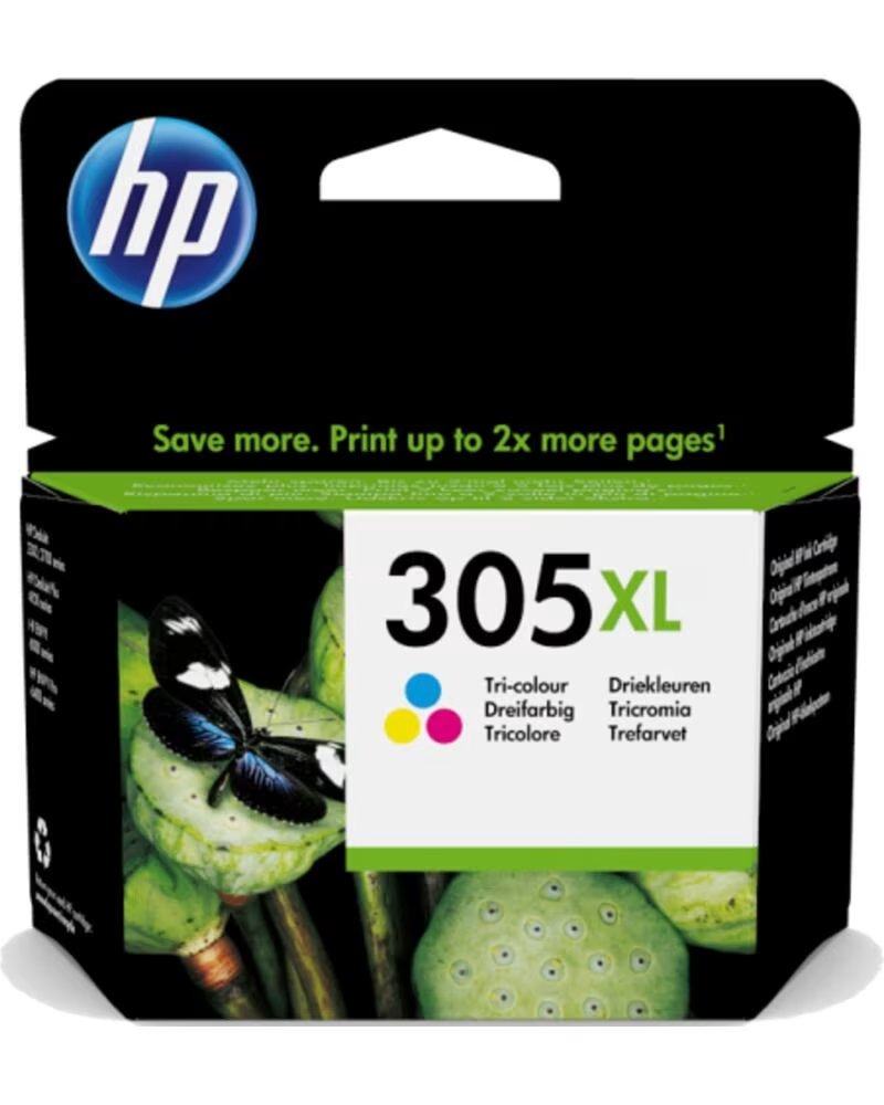 HP Cartucho tinta 305xl 3ym63ae tricolor deskjet 1210 - 1212