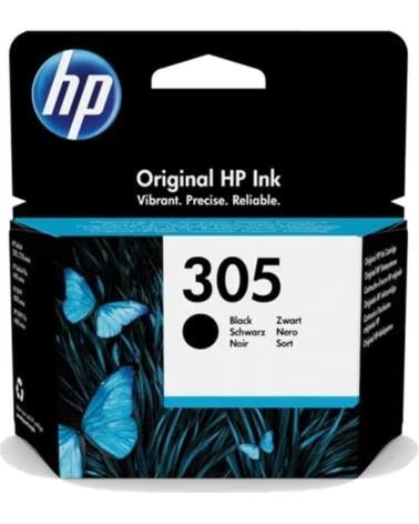 HP Cartucho tinta 305 3ym61ae negro deskjet 1210 - 1212