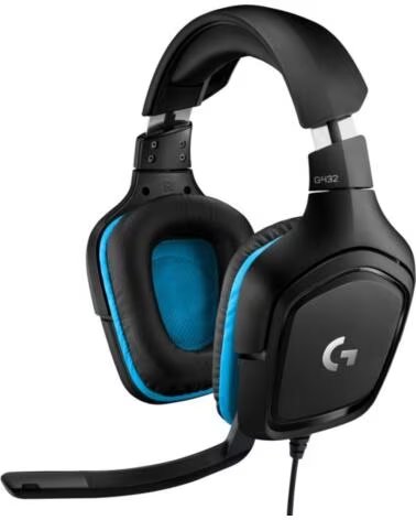 LOGITECH Auriculares con microfono g432 gaming