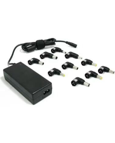 LEOTEC Cargador de Portatil - 70W- Automatico- 10 Conectores- Voltaje 15-20V