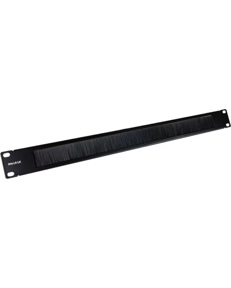 PHASAK Guia de cable con cepillo para rack armario 19 pulgadas pa 1901